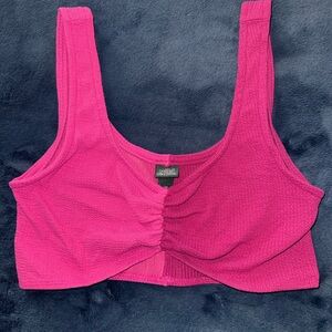 Wild Fable Pink Crop Top